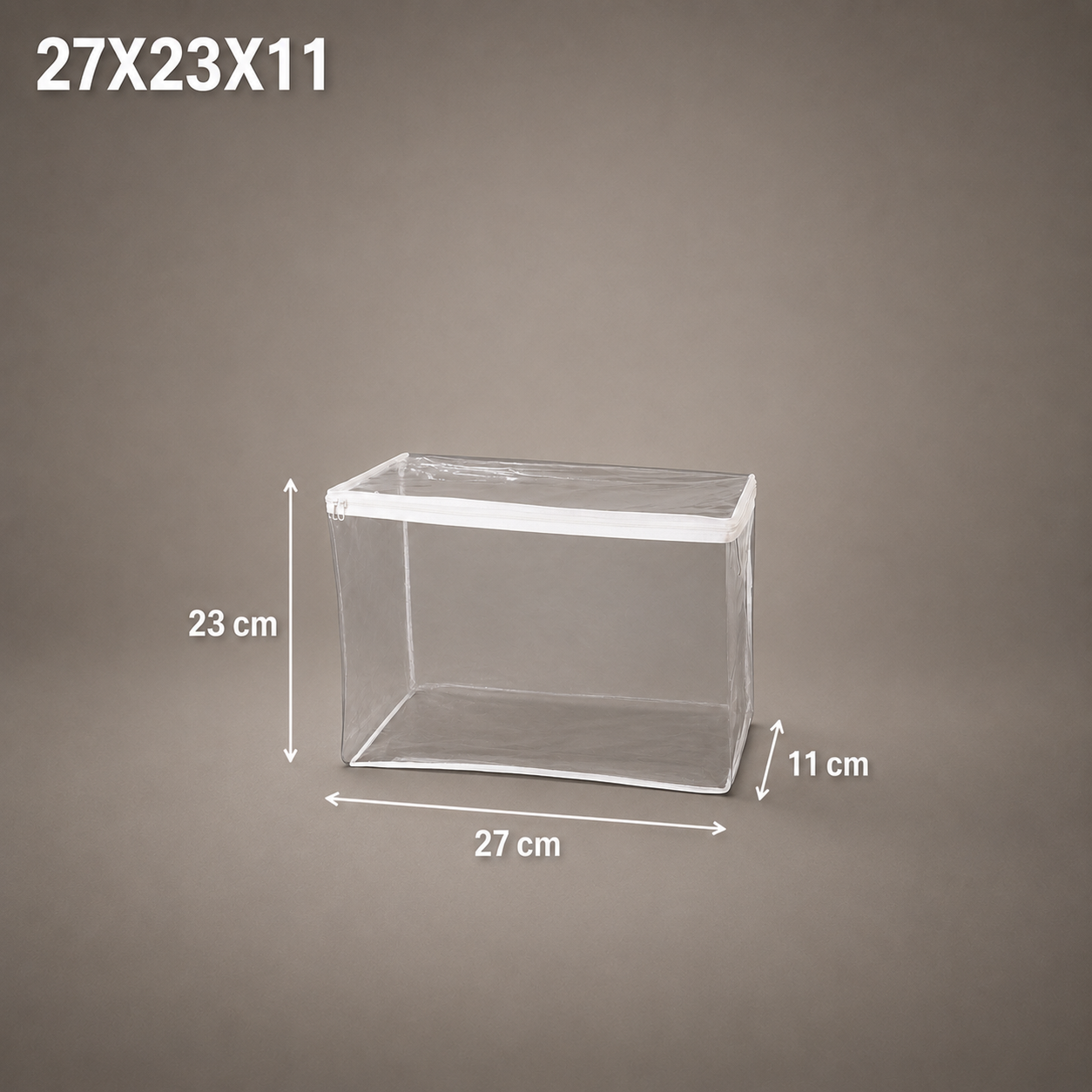Bolsa PVC (Broche, cierre, colgador)