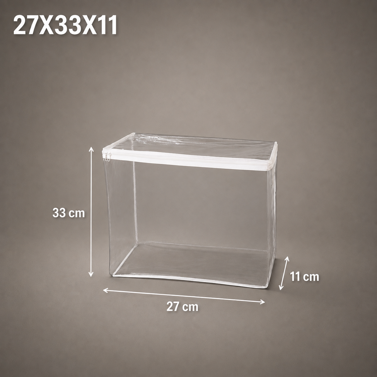 Bolsa PVC (Broche, cierre, colgador)