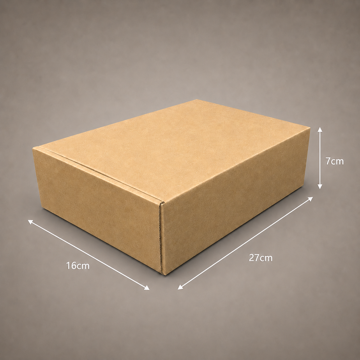Caja de Cartón Autoarmable Kraft Premium 2,5 Kgs Max