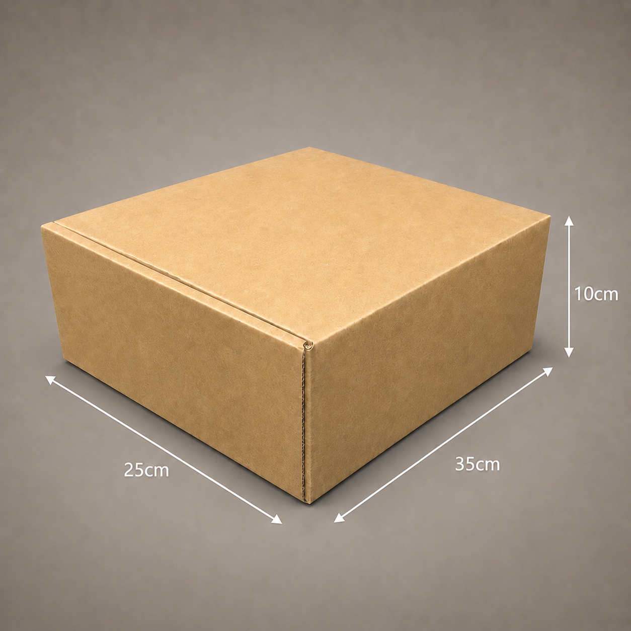 Caja de Cartón Autoarmable Kraft Premium 2,5 Kgs Max