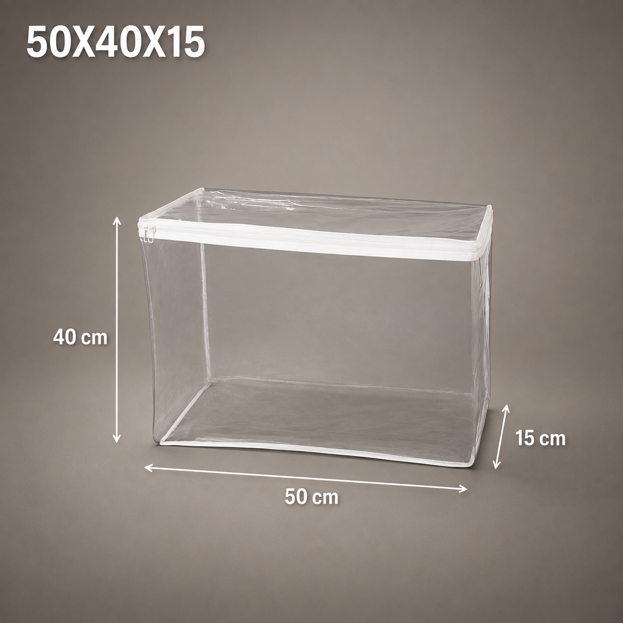 Bolsa PVC (Broche, cierre, colgador)
