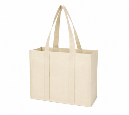 Bolsa Tnt (Tela No Tejida) Extra Resistencia (20-25 Kg. Máx.) Ecológica.