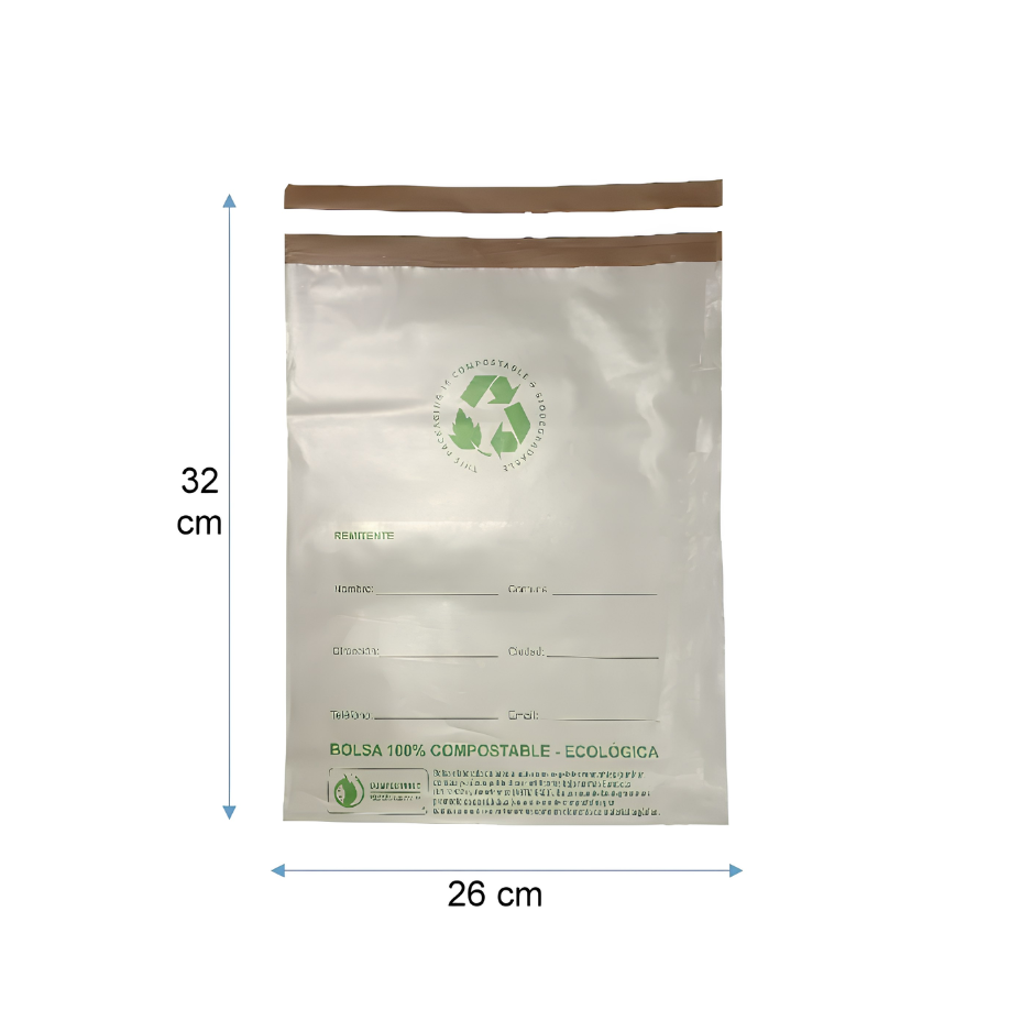 Bolsa para Envío Courier Compostable Eco-Bag