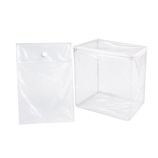 Bolsa PVC (Broche, cierre, colgador)