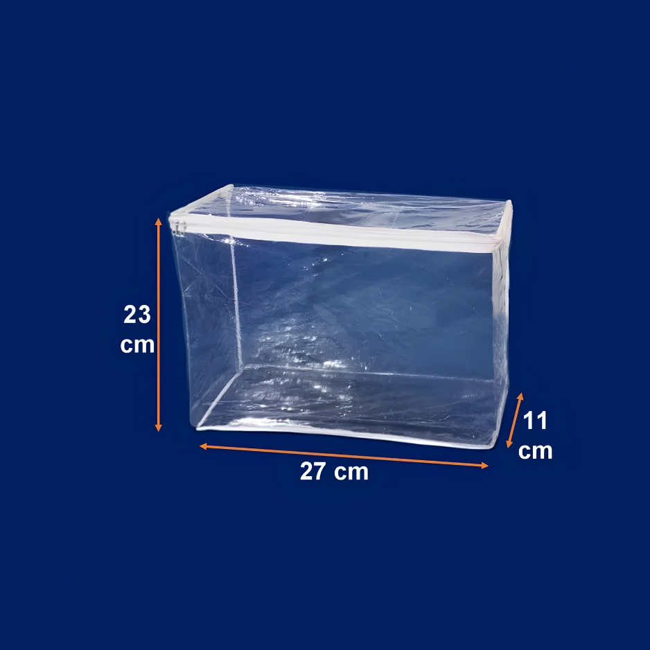 Bolsa PVC (Broche, cierre, colgador)