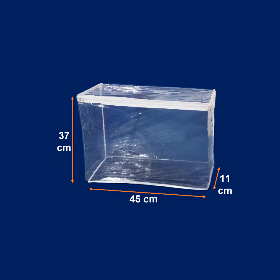 Bolsa PVC (Broche, cierre, colgador)