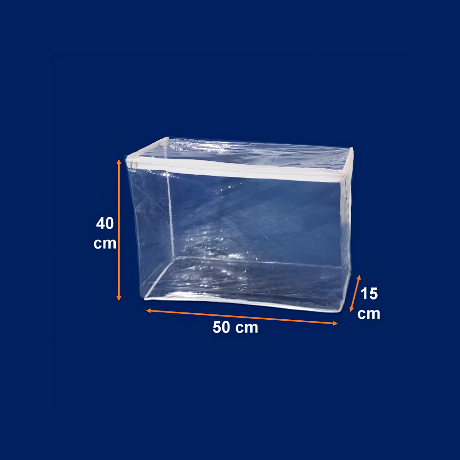Bolsa PVC (Broche, cierre, colgador)