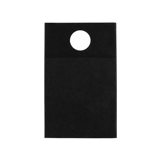 Bolsa TNT basurero de auto negra 20x30, tela no tejida