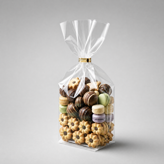 Bolsa de Papel Celofán (Fondo de Cartón)