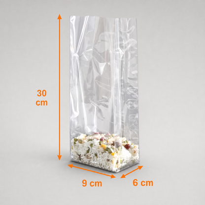 Bolsa de Papel Celofán (Fondo de Cartón)