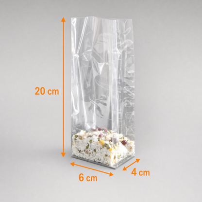 Bolsa de Papel Celofán (Fondo de Cartón)