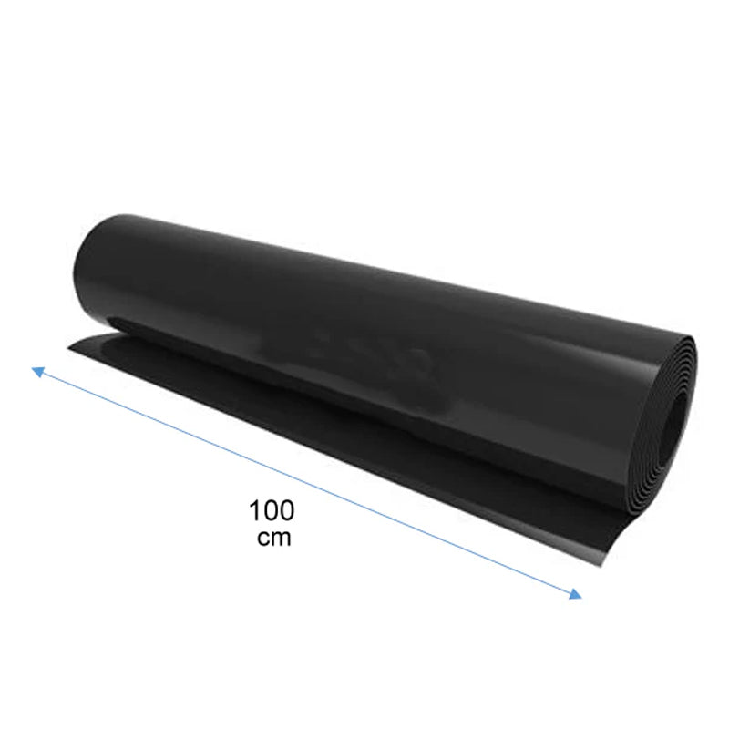 Manga Negra 1 Mt. , Grosor 100 Mic (Gruesa-Reciclada)